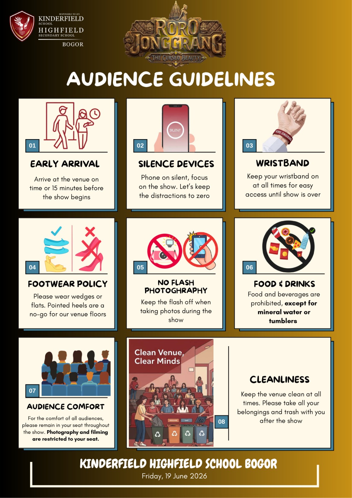 Tata Tertib Penonton Kinderfield